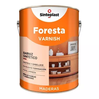 Barniz Foresta Brillante X 1 Lt Sinteplast - Kromacolor Color Incoloro