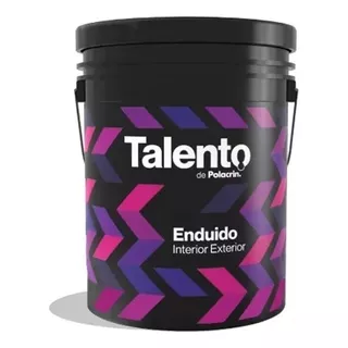 Enduido Interior Exterior Talento 10 Litros - Polacrin