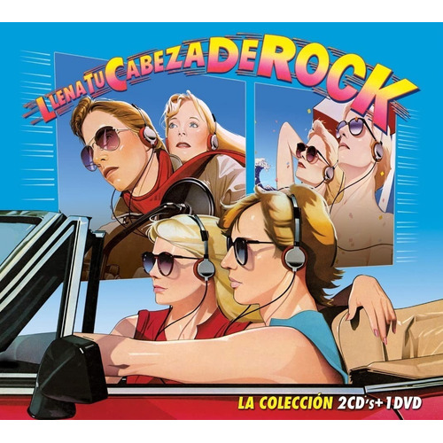 Llena Tu Cabeza De Rock - 2 Discos Cd + Dvd