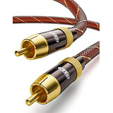 Emk - Cable De Audio Coaxial Digital Para Subwoofer (rca A R