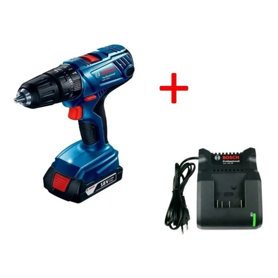 Taladro Atornillador Bateria Cargador Bosch 18v Gsb180li