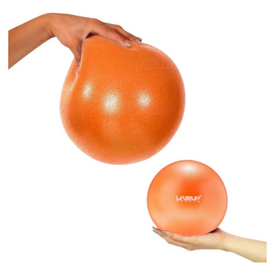 Kit Colchonete Eva 1,73 M Rosa + Bola Overball 25cm Pilates