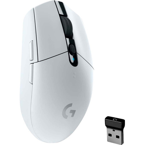 Mouse gamer de juego inalámbrico Logitech  Serie G Lightspeed G305 white