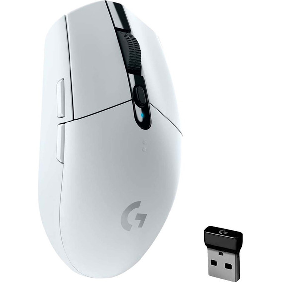 Mouse gamer de juego inalámbrico Logitech  Serie G Lightspeed G305 white