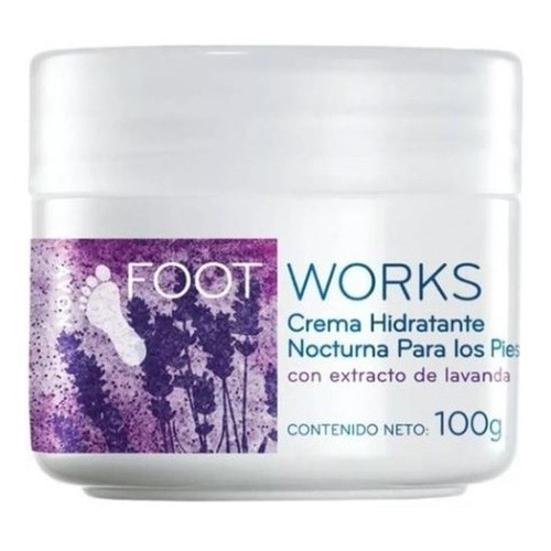  Foot Works Crema Nocturna P/ Pies Con Extracto Lavanda 100g