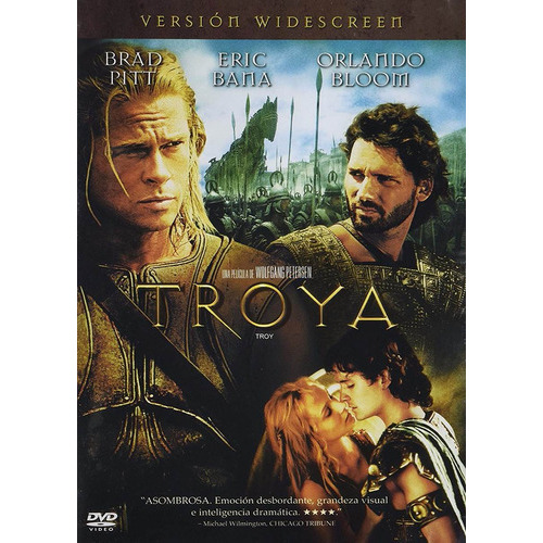 Troya Brad Pitt Pelicula Dvd