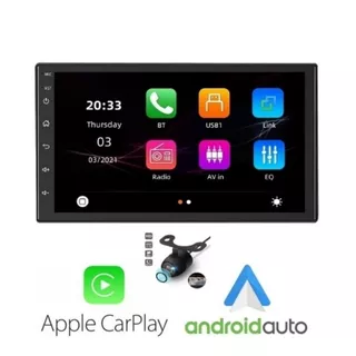Radio Multimedia Carplay Android Auto Camara De Reversa 
