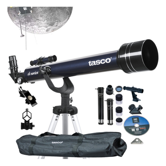 Telescopio Tasco Novice Altazimuth 402x60 Con Mirilla 6x24