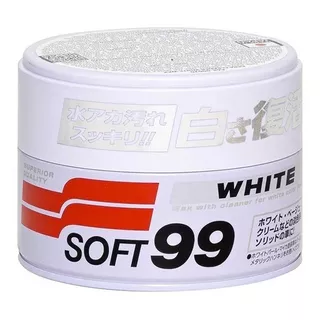 Cera De Carnaúba Soft99 White Pasta Wax Limpadora Carro Clar