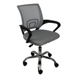 Silla De Oficina Escritorio Pc Tapizado Mesh Ergonomica Imback Color Gris Material Del Tapizado Tela Mesh / Malla Respirable