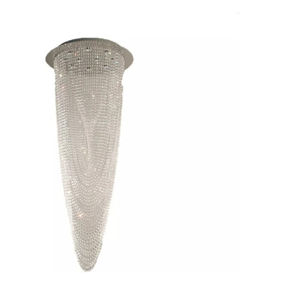 Lampara Colgante Araña Caireles Tango 10 Gu10 Led  De Regalo