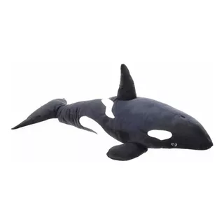 Orca De Peluche Grande 60 Cm De Largo