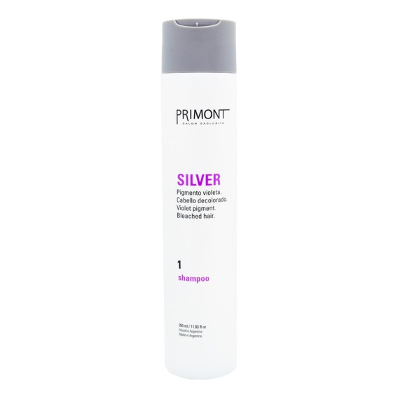 Primont Silver Shampoo Matizador Violeta Rubios Pelo Chico