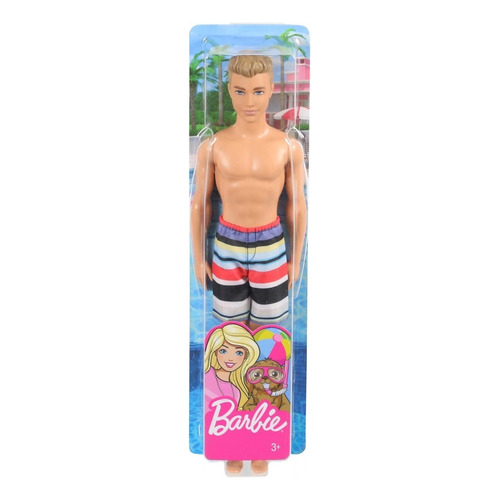 Barbie Muñeco Ken Playa Original Mattel Tikitavi