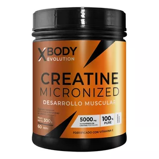 Creatina Micronizada Pura X Body Sabor Sin Sabor