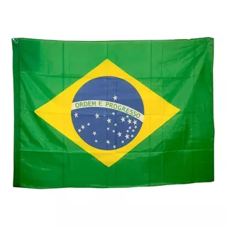 Bandeira Do Brasil 90mx 150cm Tamanho Real- Enviamos Na Hora