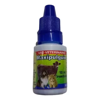 Gotero Antipulgas Maxipulguin 10ml Insecticida Perro Y Gato