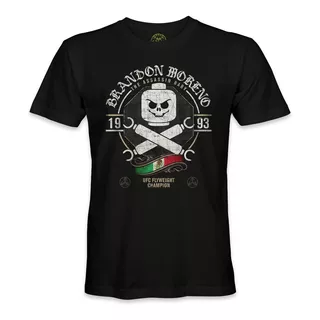 Playera Brandon Moreno Ufc Campeón Mma Modelo Lego Calavera