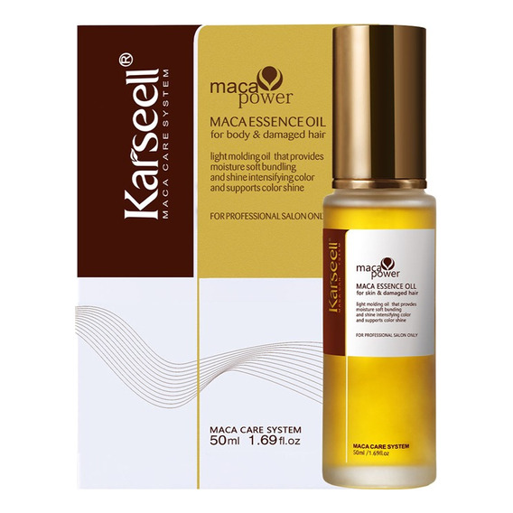 Karseell Aceite Tratamiento  Para Cabello Seco Y Dañado 3en1