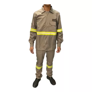 Uniforme Eletricista Retardante-chama Nr10 C/faixa Refletiva