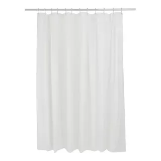 Protector Para Cortinas De Baño - - Mercadoenvíos Color Blanco