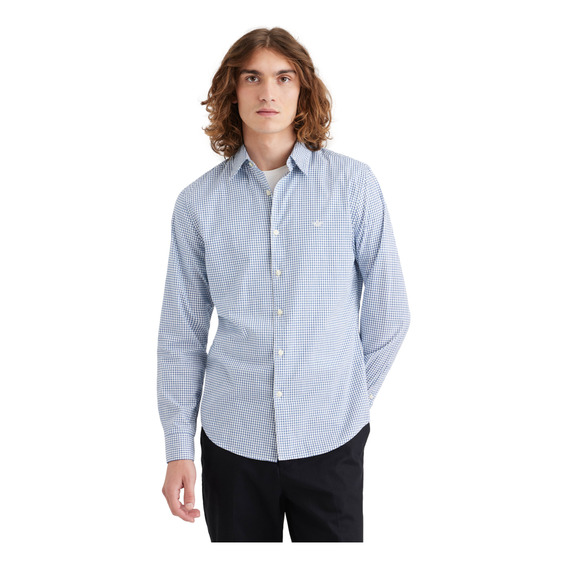 Camisa Refined Poplin Slim Fit Shirt 28836-0267 Dockers® Hom