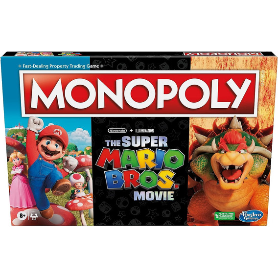 Monopoly The Super Mario Bros Edicion Pelicula Juego De Mesa