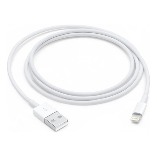 Cable Datos Cargador Para iPhone 6 7 8 X Xr 11 12 13 Plus Color Blanco