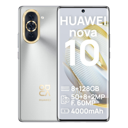 Smartphone Huawei Nova 10 8+128gb Dual Sim Color Silver
