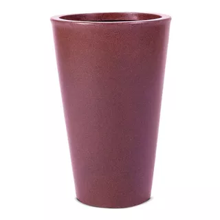 Vaso Grande 45cm Cônico Pratico Leve Área Externa / Interna