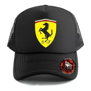 Gorra F1 Ferrari Trucker (gorrasvienebien)