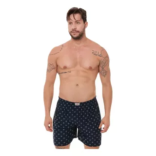 Kit C/10 Cueca Samba Canção Masculina Liganete Estampada