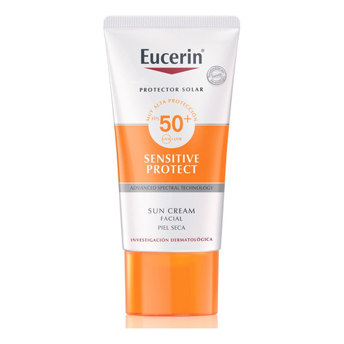 Protector Solar Facial Eucerin Sensitive Protect Fps 50+	