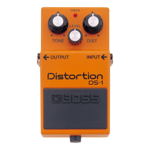 Pedal de efecto Boss Distortion DS-1  naranja