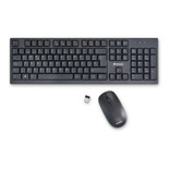 Verbatim Combo Kit Teclado Mouse Inalambrico Negro