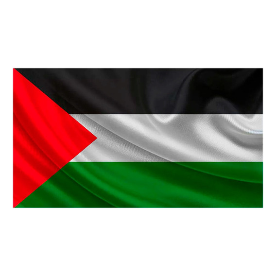 Bandera Palestina 1.50x90cm Exterior Grande