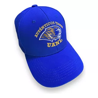 Gorra Auténticos Tigres Azul Rey  Logo Original Bordado