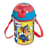 Vaso Cantimplora Con Sorbete Orig Cresko Color Paw Patrol