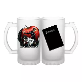 Tarro Death Note Anime 16oz/473ml Satinado Variedad