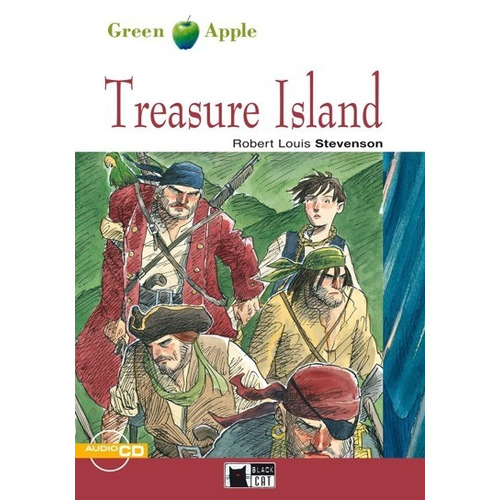 Treasure Island - Green Apple +,audio Cd - Level 2