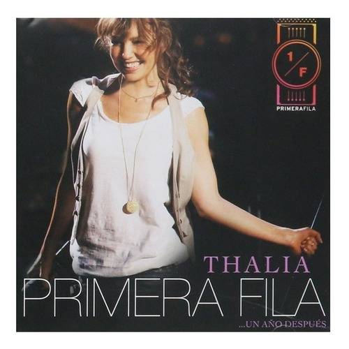 Primera Fila - Thalia - Disco Cd + Dvd - Nuevo