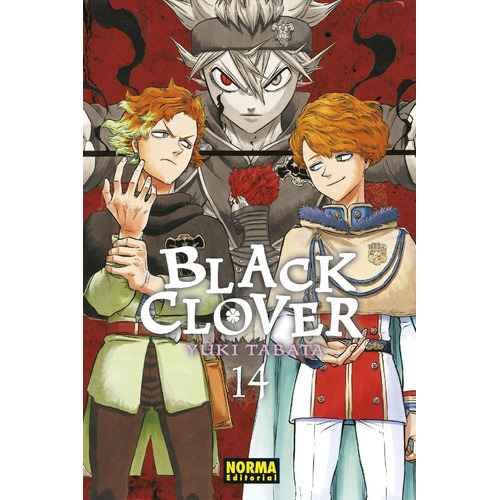 Black Clover 14, De Yuuki Tabata. Serie Black Clover, Vol. 14. Editorial Norma Comics, Tapa Blanda En Español