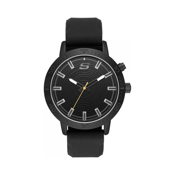 Reloj Para Unisex Skechers Dunfield Sr5140 Negro