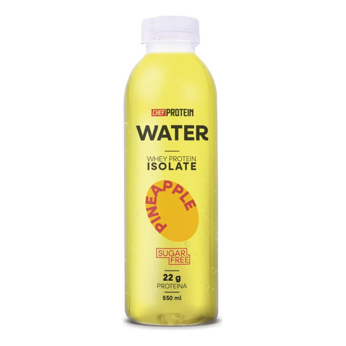 12 Chef Protein Water - Proteína Líquida Sabor Pinaapple