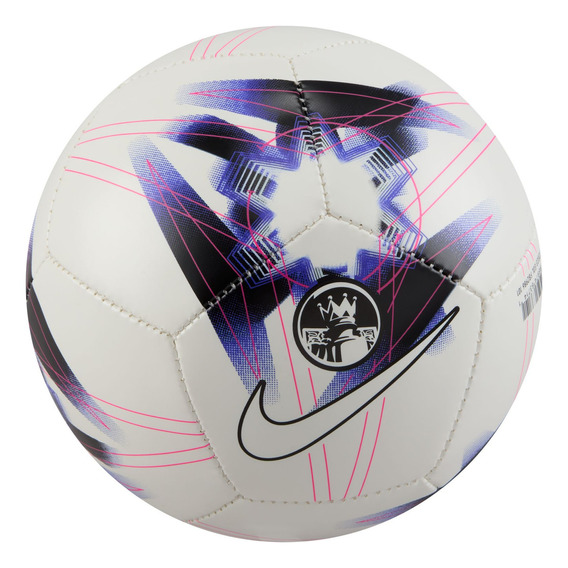 Balón De Fútbol Nike Premier League Skills Color BLANCO/MORADO FEROZ/BLANCO
