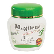 Magilena Creme Facial C/ Ervas E Citrus (pele Oleosa) 50g