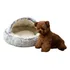 Cama Nido Para Mascotas - Circular Semi Cubierta. Ximi Vogue XV