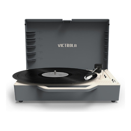Tocadiscos Victrola Re-spin Sostenible Bluetooth Gris