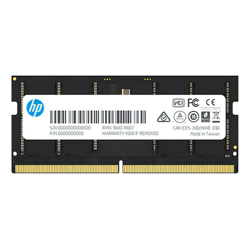 Memoria Ram Portátil Hp X1 Ddr5 16gb 4800mhz