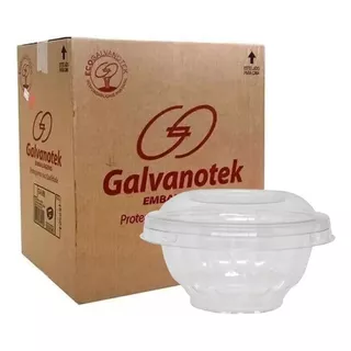 Embalagem Pote Doces Sobremesa Galvanotek G-679 300 Unidades Transparente